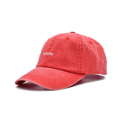 Breathable Lightweight Sports Dad Hats Embroidery Baseball Hats Flat visor