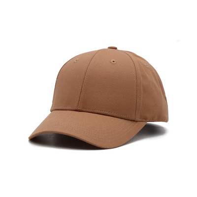 Classic Six Panel Baseball Cap Constructed Wear resistant With Embroidery Logo At Back