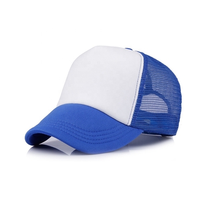 Branded Promotional 5 Panel Trucker Cap For Advertising With Customized Logo