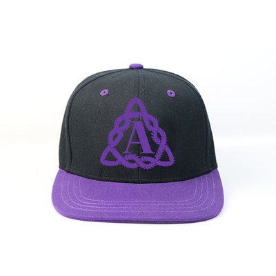 5 Panel High Crown Snapback Hats Custom Logo Flat Brim Hip - Hop Cap Bsci