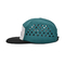 100% Polyester 5 Panel Laser Cutting Camper Gorra Cap With Woven Label