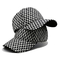 Customized Flat Embroidery Golf Hat Snapback Nylon Webbing Metal Buckle