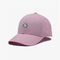 Constructured 6 Panel Baseball Cap With Match The Fabric Color Stitching Curved Visor