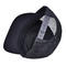 Unisex Mesh Flat Brim Cap Trucker Cap Adjustable Snapback Hat Mesh Back for Men Women