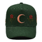 5 Panel Flat Curve Snapback Cap With Embroidery Logo Structured Baseball Cap