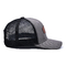Customizable Cotton-Front Trucker Cap with Sweatband Custom Lether Patch