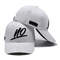Custom Size Unisex 3D Embroidered Baseball Hat Flat Shape