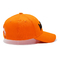 Metal Eyelets Curved Visor Men'S Hip Hop Baseball Caps Custom Embroidered Hat