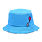 Solid Casual Wide Brim Fisherman Bucket Hat Waterproof 58cm