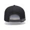 Oem 5 Panel Sport Dad Hat Embroidery Logo Black Cotton Gorras Unisex Baseballl