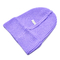 Winter Fashion Multi Colored Large Slouchy Cuffed Men Knit Hat Unisex Purple Beanie Hats
