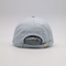 Curved Visor 6 Panel Baseball Cap With Matching Stitching And 6 Eyelets Embroidery Logo