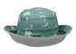 Green Sun Block Sunshade Fisherman Bucket Hat Comfortable Eco Friendly