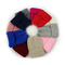 Mixed Color Girls Knit Beanie Hats Creative Design OEM / ODM Available
