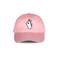Cotton Pink Black Sports Dad Hats Chic Design Sun Protection Headwear
