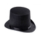 Classic Hard Top Hat , 100% Pure Wool Steampunk Top Hat Plain Dyed Pattern