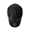 Black PU Leather 5 Panel Baseball Cap Shade Without Logo ISO9001