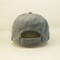 Bsci Plush Adults 6 Panel Baseball Cap With Leather Patch ODM OEM