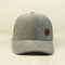 Bsci Polyester Plush 6 Panel Baseball Cap With Leather Patch Custom Logo
