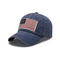 Trucker Curved Brim Six Panel Dad Cap Embroidered USA Logo
