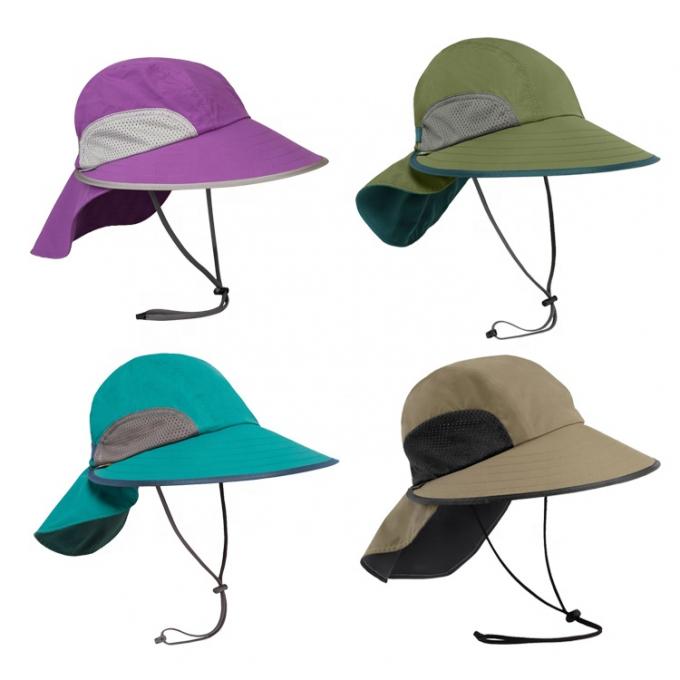 Soft Unisex Foldable Bucket Hat , Trendy Fishing Sun Hat For Big Heads