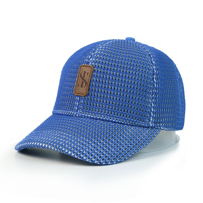 Summer 6 Panel Mesh Baseball Caps Quick Easy Dry Trucker Mesh Caps Character Style