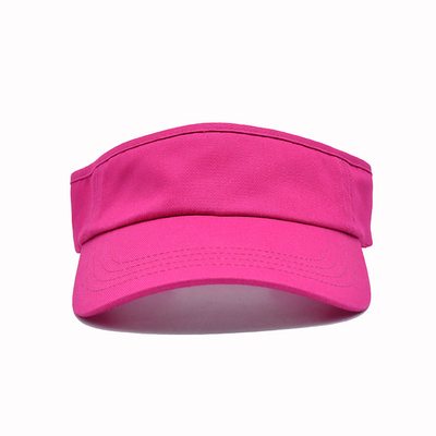 55cm Sports Sun Visor Hats Adjustable Athletic Visor Cap For Men Women