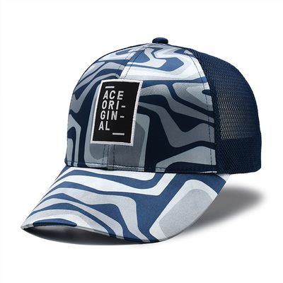 All Seasons Plastic Snapback Trucker Cap Constructed Shape