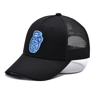 Cap Manufacturer Embroidered Mesh Hats Custom Trucker Cap Wholesale 5 Panels Trucker Hat With Logo