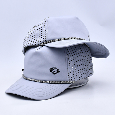 Custom Color Summer Mesh Sport Cap Breathable Quick Dry Sports Running Trucker Hat For Men Women