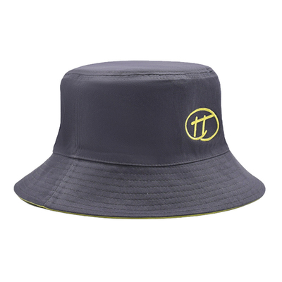 Wide Brim Fisherman Bucket Hat For Men Custom Logo Outdoor Casual Sun Basin Cap