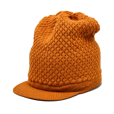 Fashionable Knit Beanie Hats 58CM Customized Logo