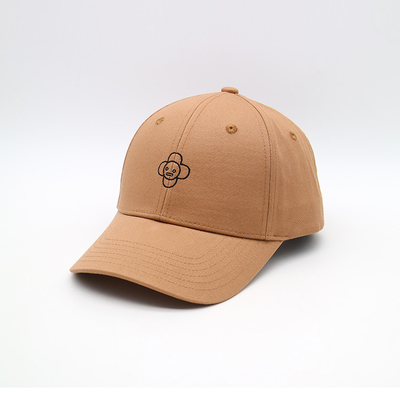 Factory price 6 panel curved brim embroidery cap for man custom logo and mental buckle hats caps gorras