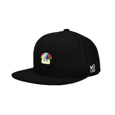 OEM high quality custom flat/3d embroidery logo snapback hats gorras Custom Cotton 5/6 panel snapbacks caps