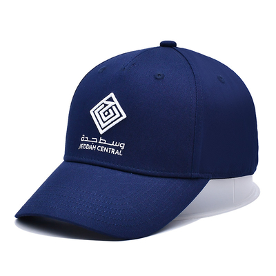 Cotton 6 Panel Baseball Cap with Individual Polybag Packaging