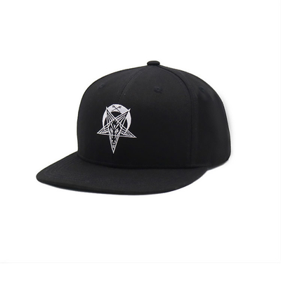 Classic Style Wholesale High Quality Custom Embroidery Logo 6 Panel Hip Hop Flat Brim Snapback cap