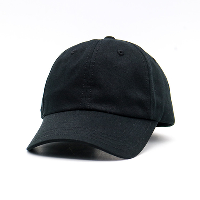 Stylish Design 6 Panel Baseball Hat For Any Age Embroidery Logo Metal Back Closure