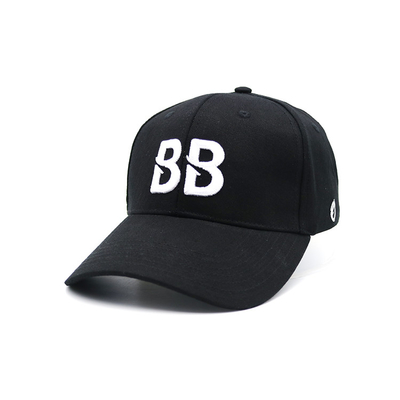 Adjustable Strap Profile 6 Panel Baseball Cap With Curved Visor And Reinforced Seams