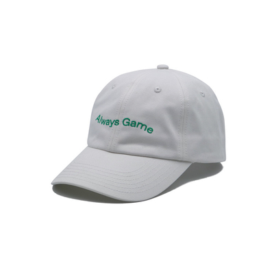 Embroidered Logo 6 Panel Baseball Cap With Adjustable Strap And Cotton Fabric