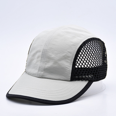 Oem Running Nylon Unstructured Quick Drying Mesh Running Hat Soft Wholesale Running Cap