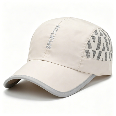 Sport Run Hat One Size Fits All Lightweight Breathable Comfortable Adjustable Cap for Outdoor Running Training