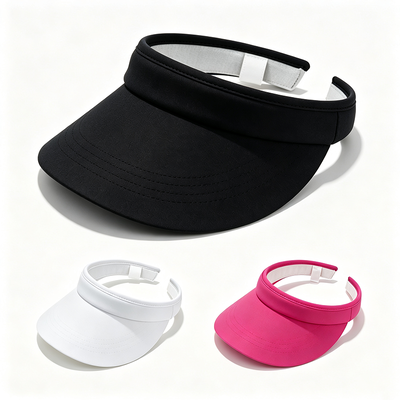Screen Printing Sun Visor Cap Adjustable Strap Curved Brim Excellent Choice for Corporate Gifts and Events