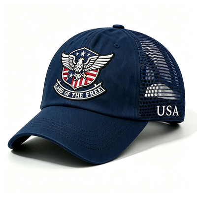 Trucker Snapback Trucker Cap Customize Eyelets Adjustable Mesh Back Hat Perfect for Outdoor Activities Casual Wear and Events