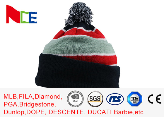 Eco Friendly Warm Knit Beanie Hats For Adults Design Your Own Logo Available