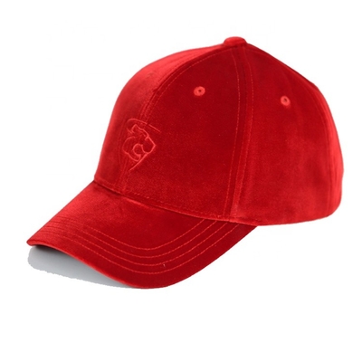 High Quality Winter Custom Embroidery Plain Velvet Hat Baseball Cap,velvet dad hat
