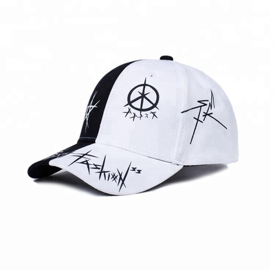 Newest Design Sports Style Printed Baseball Caps With Customized Multi Color
