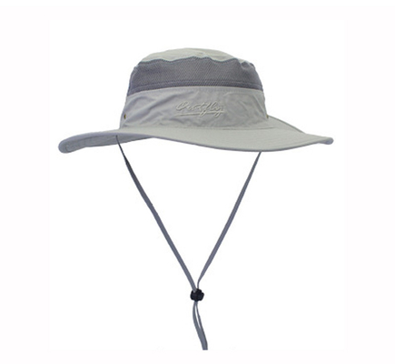 Outdoor Sunscreen Removable Face Neck Flap Floppy Sun Hats With Embroidered Logo