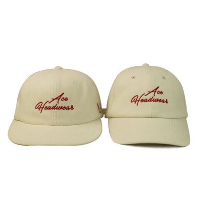 Top Grade Quality Custom Embroidiery Logo 60% wool +40% polyester Snapback Hat