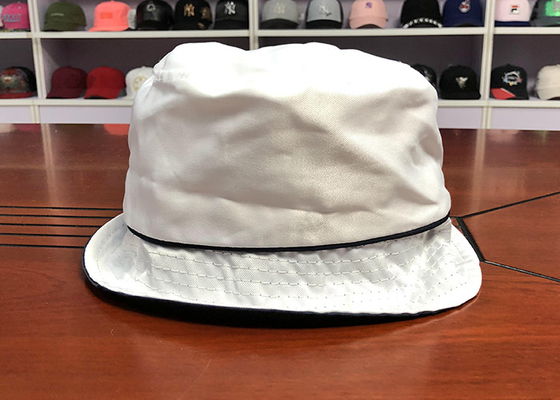 Best quality customized white summer sun unisex fashionable fisherman bucket hats caps