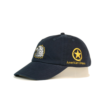ACE Outdoor Unisex Eagle America Dream Logo Embroidery Baseball Sports Curve Brim Cap Hat